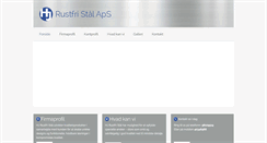 Desktop Screenshot of hjrustfristaal.dk